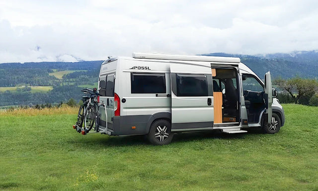 power class-b rv with litime lithium battery for travel trailer