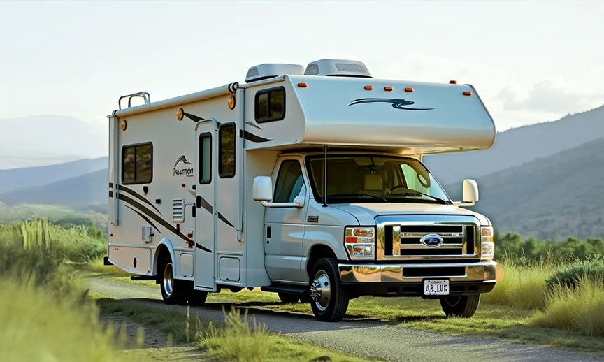 power class-c rv with litime best lithium rv battery
