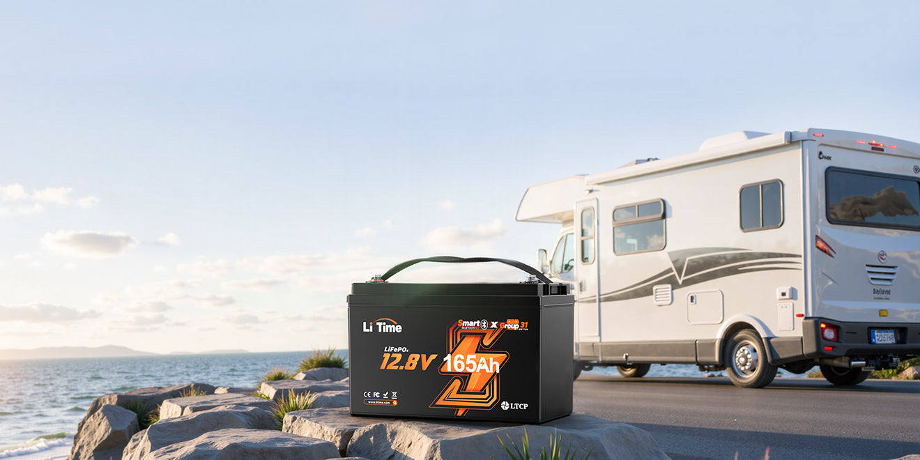 LiTime 12V 165Ah smart battery
