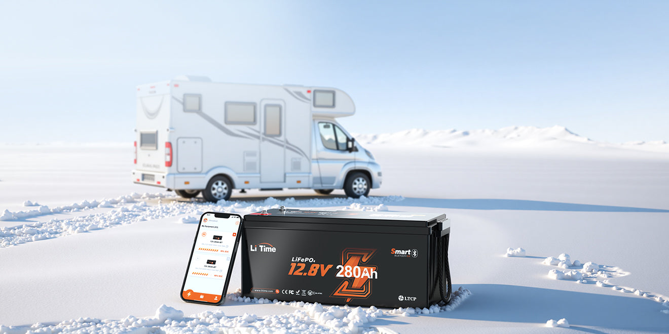 LiTime 12V 280Ah smart battery