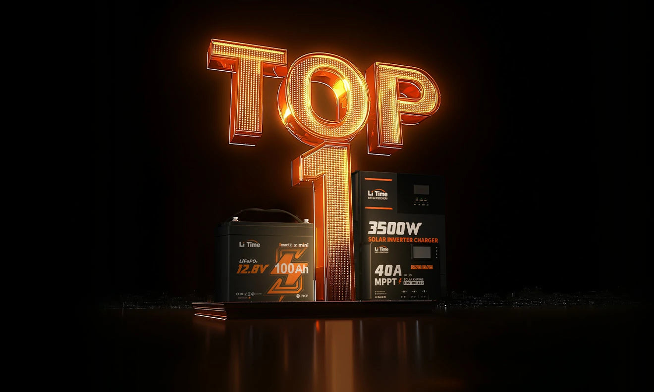 LiTime-the top 1 lithium battery brand