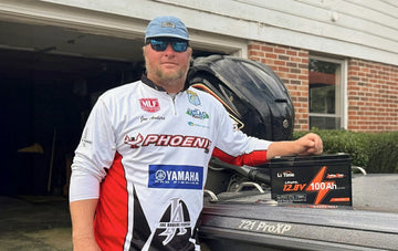 LiTime customer feedback on the 12V 100Ah lithium trolling motor battery with user Joe Andreas