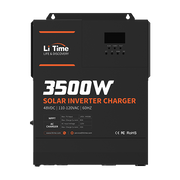 the surface of litime 3500w solar inverter charger 48v 