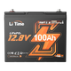 overview of litime 12v 100ah group 24 bluetooth & self-heating lifepo4 lithium battery