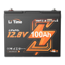 overview of litime 12v 100ah group 24 bluetooth & self-heating lifepo4 lithium battery