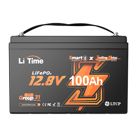 litime 12v 100ah group 31 lithium marine trolling motor battery