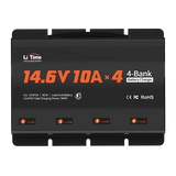 litime 12V 10A 4-bank battery charger