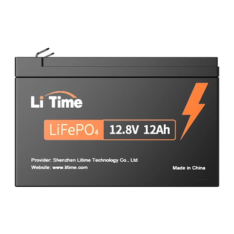 Li Time 12V 12Ah  LiFePO4 battery
