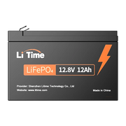 Li Time 12V 12Ah  LiFePO4 battery