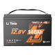 a front view of litime 12v 140ah lithium lifepo4 deep cycle battery