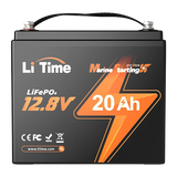 litime 12v 20ah lifepo4 marine starting battery