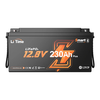 litime 12v 230ah lifepo4 bluetooth battery