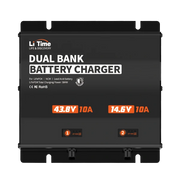 litime 36v & 12v dual bank battery charger