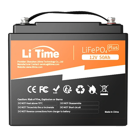 litime 12v 50ah lifepo4 lithium battery