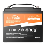 litime 12v 50ah lifepo4 lithium battery