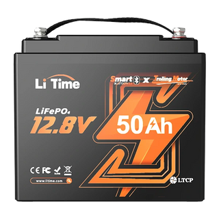 litime 12v 50ah lifepo4 lithium trolling motor battery