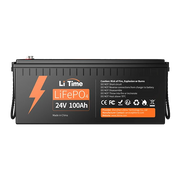 Li Time 24V 100Ah LiFePO4 deep cycle battery 