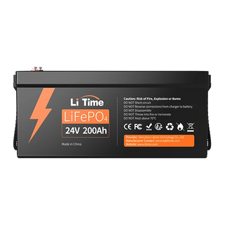 Li Time 24V 200Ah LiFePO4 lithium battery