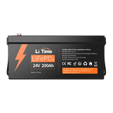 Li Time 24V 200Ah LiFePO4 lithium battery