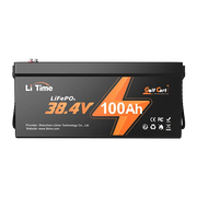 Li Time 36V 100Ah LiFePO4 battery specifically designed for use in golf carts