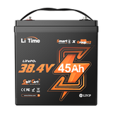 litime 36v 45ah group gc2 lifepo4 lithium golf cart battery