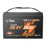 litime 36v 50ah lithium bluetooth battery for trolling motor