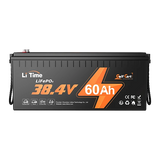 Li Time 36V 60Ah LiFePO4 lithium golf carts battery   