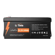 LiTime 48v (51.2V) 100Ah lifepo4 lithium battery 