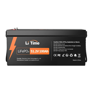 LiTime 48v (51.2V) 100Ah lifepo4 lithium battery 
