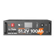 LiTime 48v (51.2V) 100Ah lifepo4 comflex edition sever rack lithium battery 