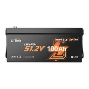  LiTime 48V 100Ah lithium bluetooth battery designed for golf carts