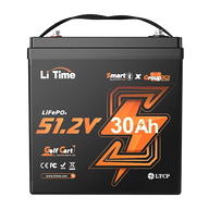 Li Time 51.2V 30Ah gc2 LiFePO4 smart Bluetooth battery designed for golf carts