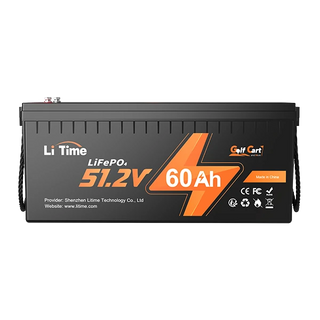 LiTime 48v (51.2V) 60Ah lithium battery for golf carts
