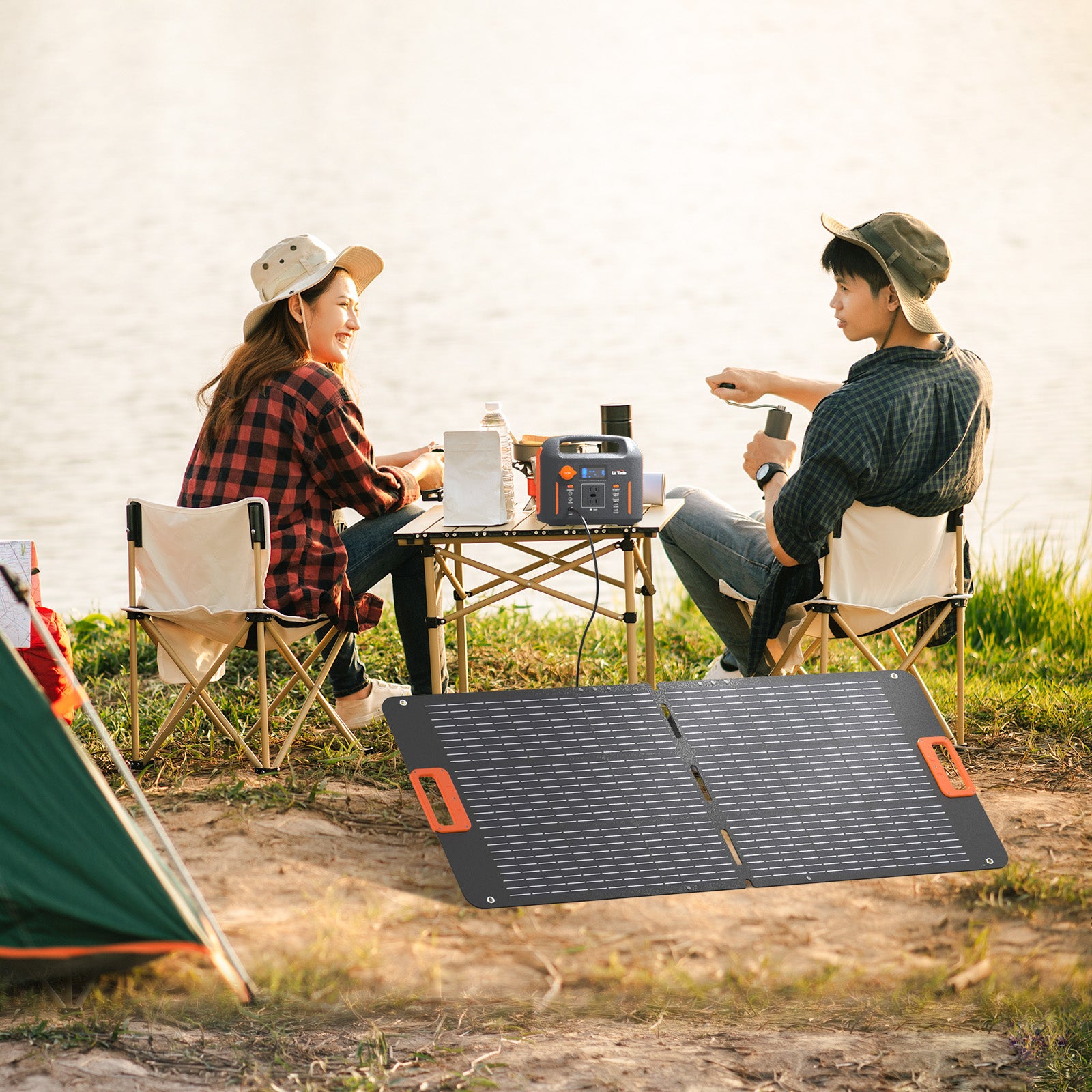 LiTime 100 Watt Portable Solar Panel
