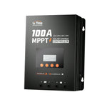 surface of LiTime 12V/24V/36V/48V 100A MPPT solar charge controller