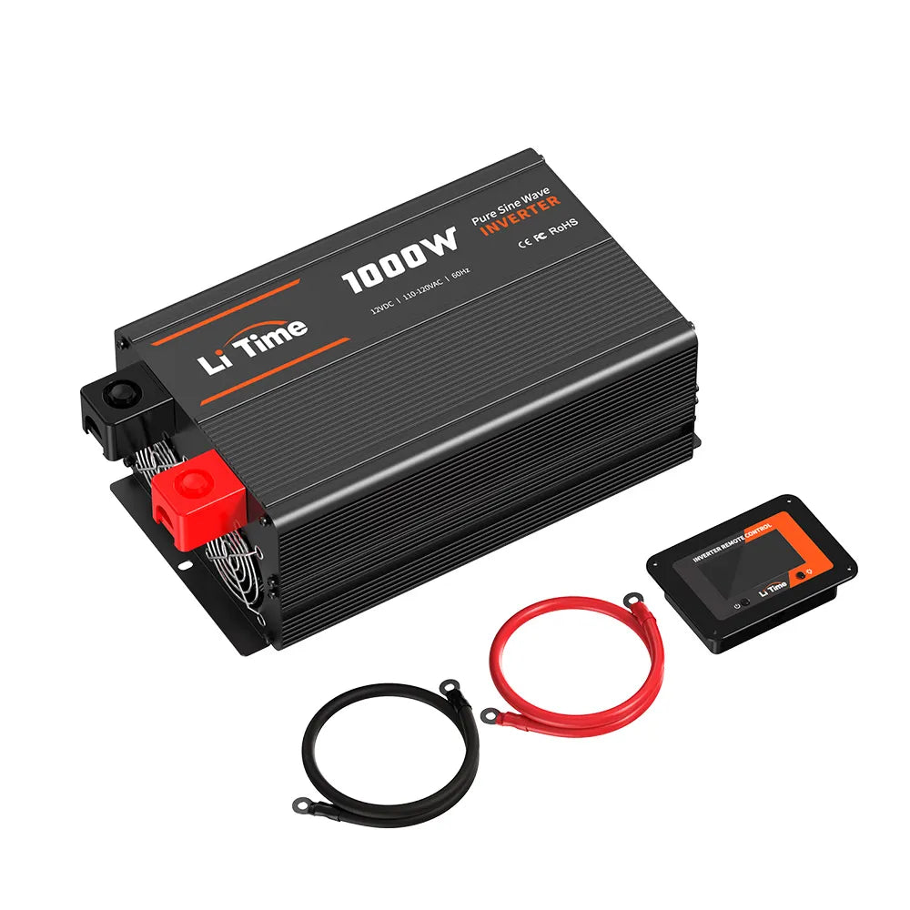 overview of litime 12V1000w pure sine wave inverter