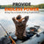 A man enjoys a relaxing fishing experience on a lake, with a LiTime 100ah battery powering the boat