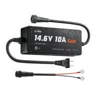LiTime 12V 10A GaN Lithium Battery Charger ｜ IP67 Waterproof