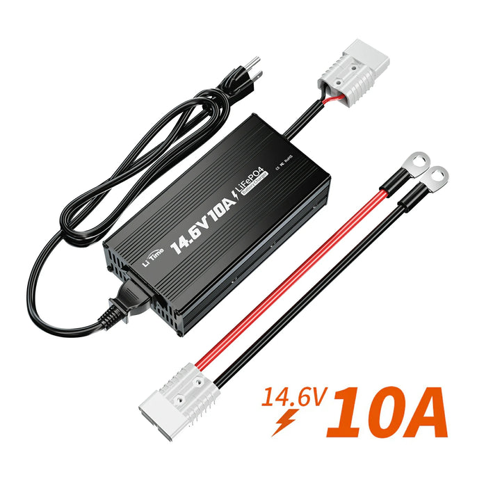 overview of litime 12v 10ah lifepo4 lithium battery charger