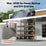 LiTime 12V 165Ah LiFePO4 Group 31 battery: Max 4P4S for home backup, off-grid use; 48v 660Ah battery system 
