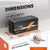 the dimensions of litime 12v 200ah lithium lifepo4 deep cycle battery