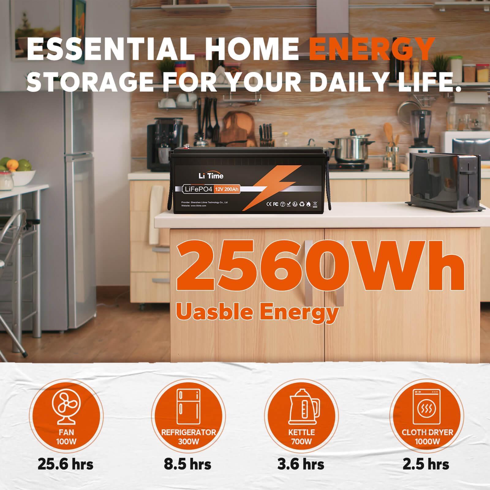 litime 12v 200ah lithium battery