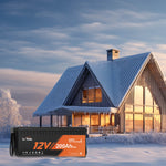 12v 200ah self heating lithium battery
