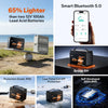 LiTime 12V 200Ah trolling motor battery (Xtra Mini LiFePO4) showing Group 31+ footprint, 200A BMS, IP65 and low-temp cut-off protection.