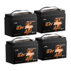 LiTime 12.8V 200Ah mini LiFePO4 lithium battery 4pack product image