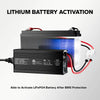 LiTime  12V (14.6V) 20A LiFePO4 Charger – For 12V LiFePO4 Batteries