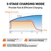 3-stage charging process for LiFePO4 batteries