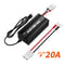the surface of the LiTime 12V 20A lithium battery charger
