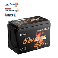 litime 12v 320ah self heating smart battery 
