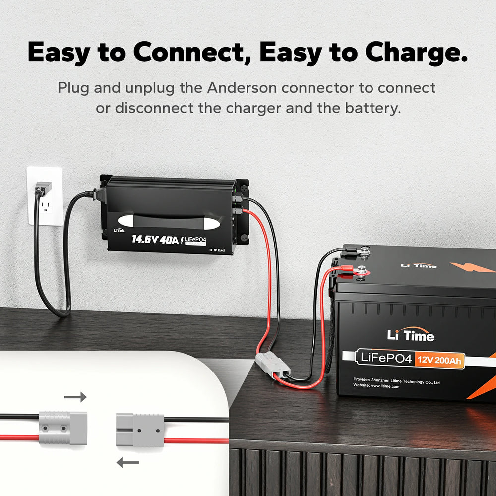 Chargeur de batterie au lithium LiTime 12 V 20 A Togo Chargeur de batterie au lithium LiTime 12 V 20 A Togo